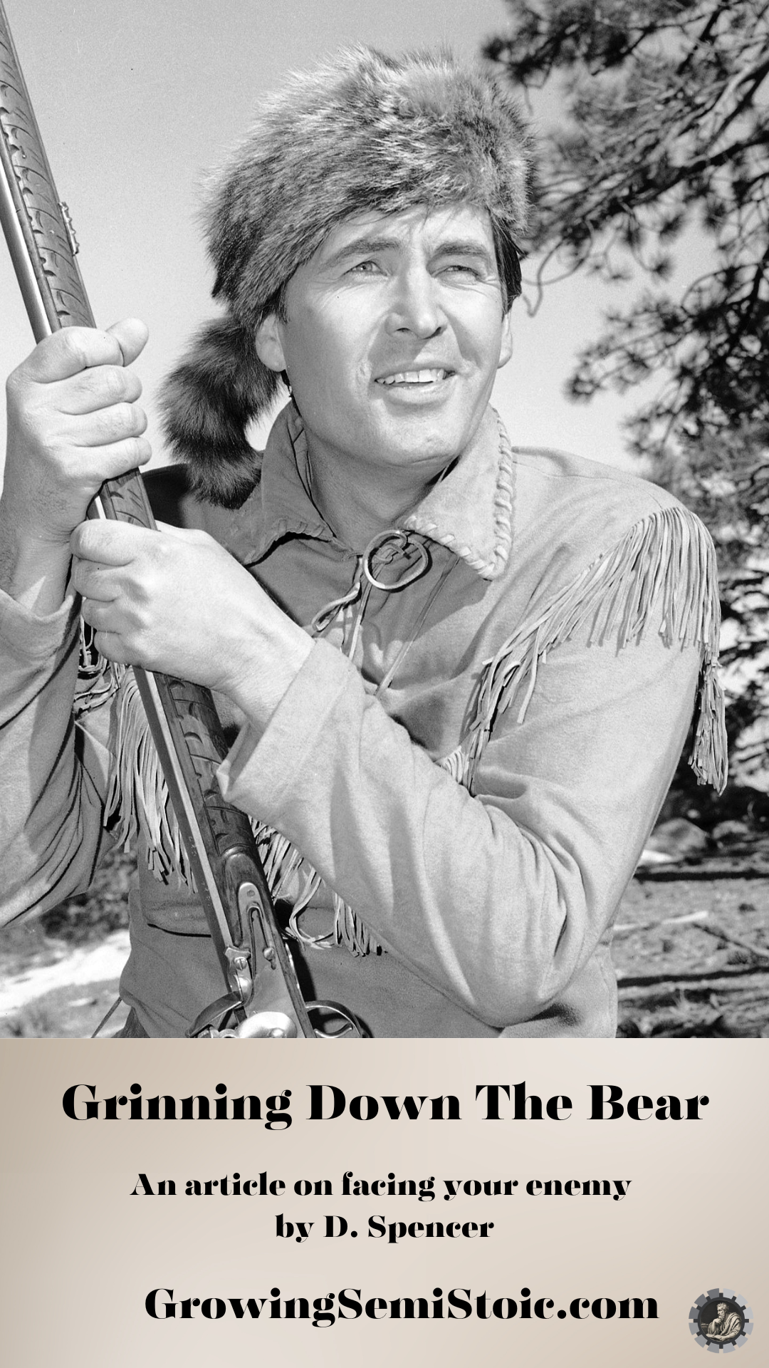 Grinning Down the Bear: The Legendary Davey Crockett’s Stoic Encounter