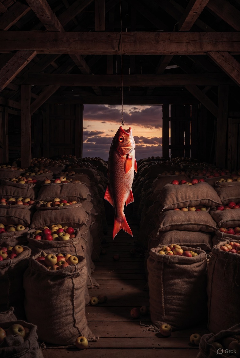 The Apple Sacks and the Red Herring: A Short Parable on Distraction Tactics, Anger, and the Cost of Folly